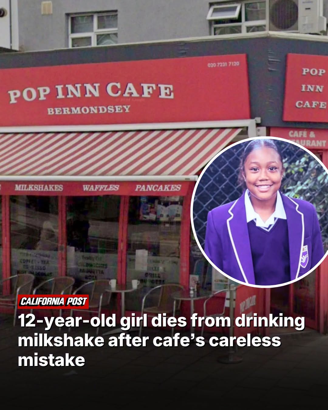 Mia Shay St Hilaire Death, Obituary: 12-Year-Old Girl Dies After Hazelnut Contamination in London Cafe Milkshake