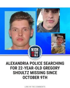 Gregory Shoultz Missing Person, Minnesota–Iowa Border: Police Seek Public’s Help Locating 22-Year-Old
