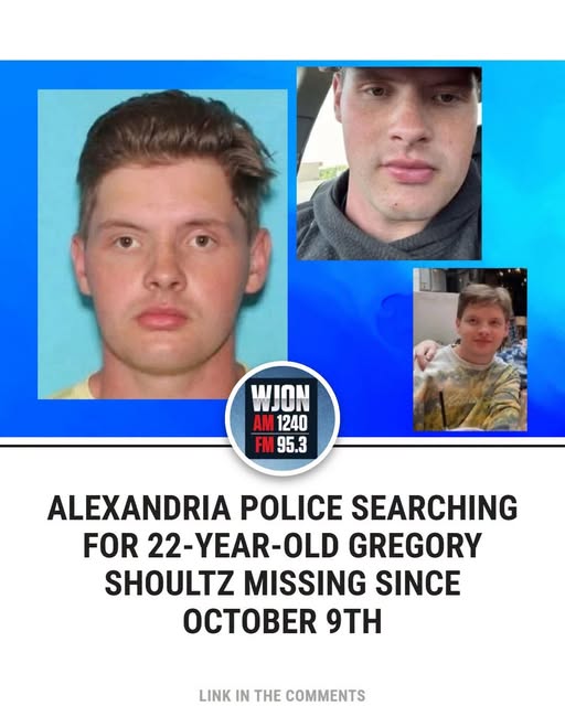Gregory Shoultz Missing Person, Minnesota–Iowa Border: Police Seek Public’s Help Locating 22-Year-Old